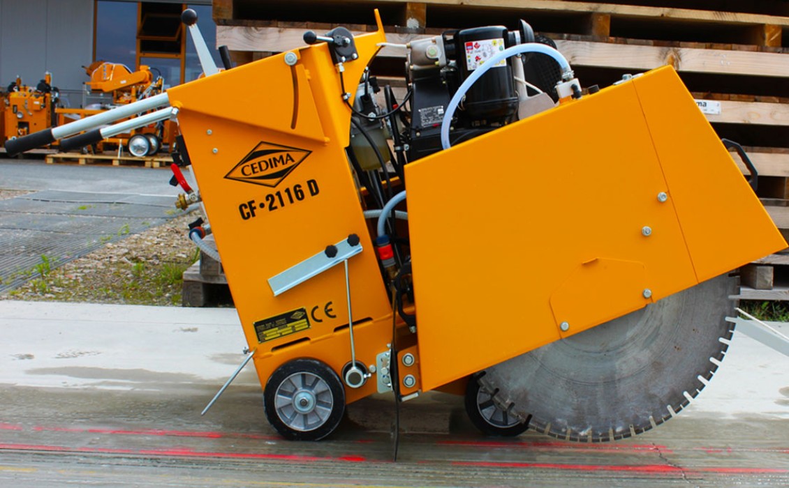 Masina de taiat beton sau asfalt CEDIMA – model CF 2116D
