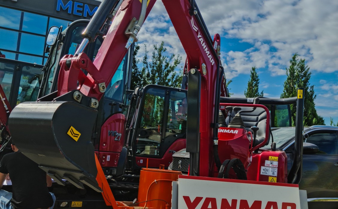 Miniexcavator YANMAR – model ViO 10
