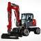 B110W - Excavator pe pneuri 