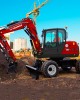 B110W - Excavator pe pneuri 