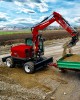 B110W - Excavator pe pneuri 