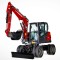 B75W - Excavator pe pneuri