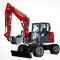 B95W - Excavator pe pneuri 