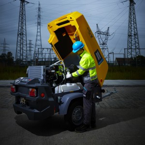 Motocompresor elicoidal ATLAS COPCO - XAS 88-10 PACE